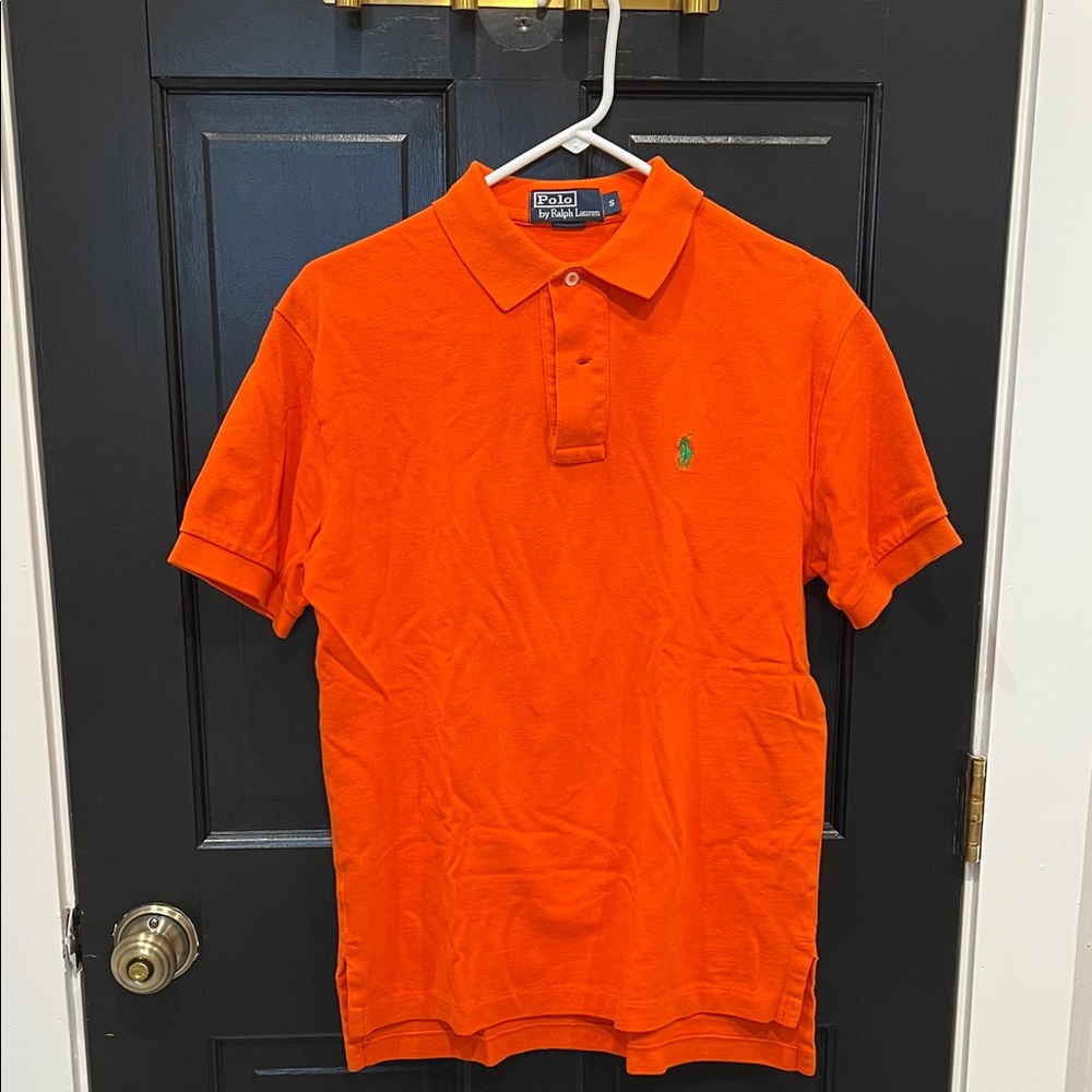 Polo by Ralph Lauren Men's Vibrant Orange Polo Shirt